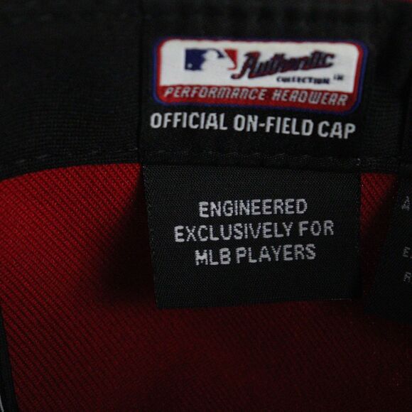 New ERA Los Angeles Angels MLB Wool Fitted Cap 7 1/8 USA Made Hologram Hat - Picture 7 of 8